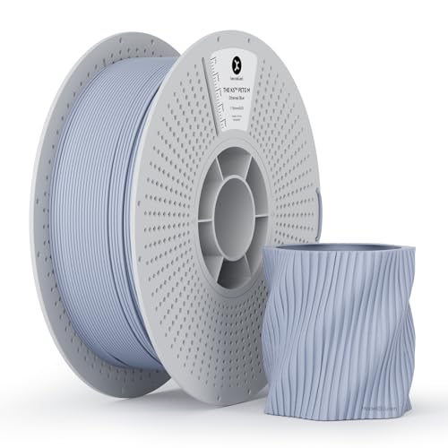 Kexcelled マットPETG つや消しの質感 紙ボビン 3Dプリンターフィラメント素材 1.75mm径 ほとんどのFDM 3Dプリンターに対応 スプール造形材料 寸法精度+/- 0.03mm 正味量1kg(2.9lbs) ユーモアブルー