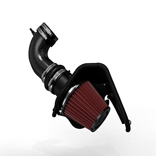 K&N Cold Air Intake Kit: High Performance, Guaranteed to Increase Horsepower: Fits 2017-2019 Chevy Camaro ZL1, 6.2L V8,63-3099