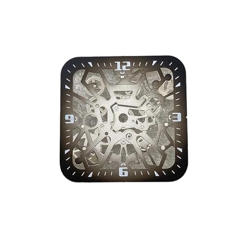 27mm�X�N�G�A�X�P���g���E�H�b�`�_�C���� �O���[�������t�H���g �@�B�����v�_�C���� �M�A�t�� NH70���[�u�����g�A�N�Z�T���[(Black Grey)