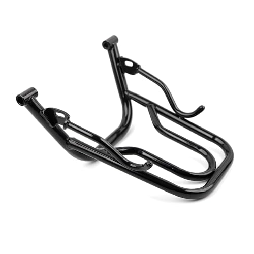 Minho Motorcycle Rear Luggage Rack in Heavy Iron Material Compatible with Yamaha Zuma 125cc 2010-2013 3TH-4TH Generation, Black Color
