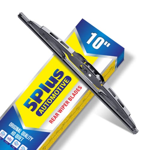 Image of 5 PLUS 10 Inch Rear Wiper Blade Replacement for Jeep Compass 2017-2007 Patriot 2017-2007 /Ford Escape Focus 2007-2001 /Honda CR-V 2006-2002 /Chevrolet Trax 2022-2013 Rear Windshield Wiper Blade(10-1)