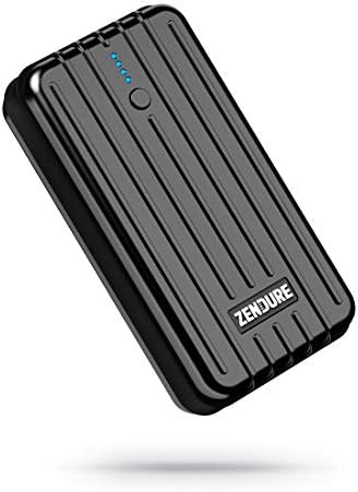 Zendure A2 Power Bank 6700mAh – Ultra-durable Portable External Battery Charger for iPhone Xs Max/8/7, Samsung galaxy 10 and More, PC Advisor Winner 2014-2017, Lightweight and Compact– Black