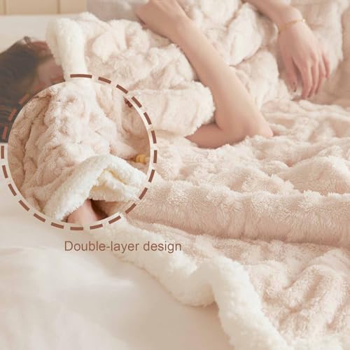 Couverture en laine supérieure douillette pour un lit élégant - 8