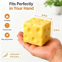 Cheese Squishy,Slow Rising Squishy Stress Relief Fidget Toy — image 2