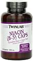 Twinlab Niacin B-3 Capsules, 120 Count