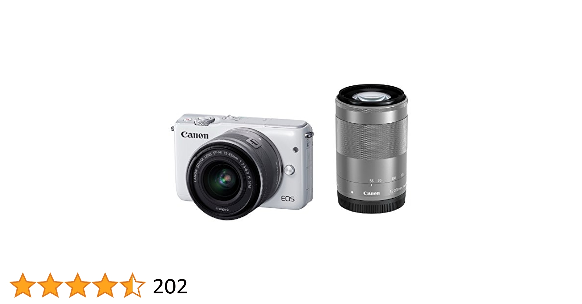 Amazon | Canon ミラーレス一眼カメラ EOS M10 ダブルズームキット 