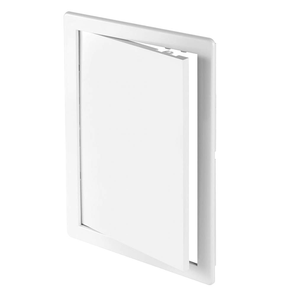 SolaDirect White Access Panel, 150 mm x 300 mm Revision Door, Gas Water Electricity Service Inspection Hatch Cover, Tough and Durable ABS Plastic, Resistant to Chemical Agents and Temperature