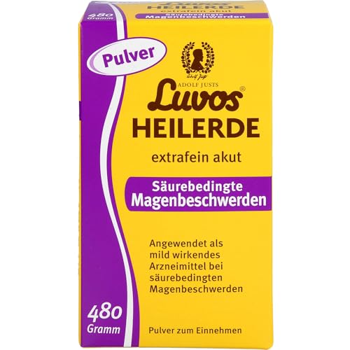 Luvos Heilerde extrafein akut säurebedingte Magenbeschwerden Pulver, 480 g Pulver