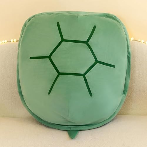 JQEJDKE クッション 着ぐるみ ぬいぐるみ 特大サイズ 着用可能 抱き枕 カメ 座布団 座椅子 人をダメにする 体にフィットするソファー 動物衣装 仮装 グリーン 背もたれ ハロウィン 60-160cm コスプレイ 子供から大人まで (60cm,グリ