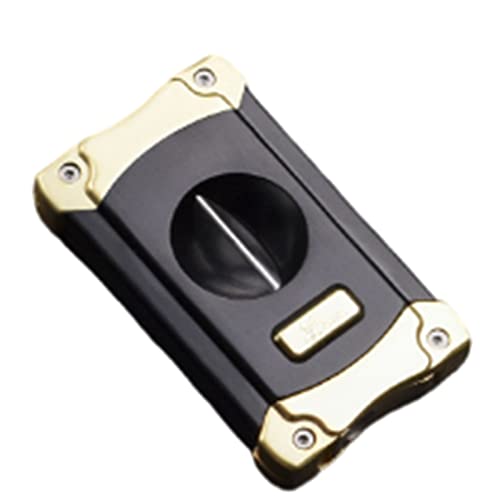 V-formad cigarrskärare - multifunktionell rostfritt stål skarpt blad, V-formad skåra bärbar cigarrskärare,C