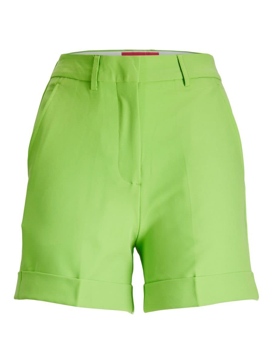 JJXX Women's Jxmary Reg Hw Shorts PNT Noos, Green Flash, M