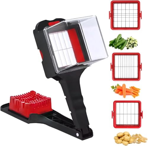 Vegetable-Cutter-Chopper-Dicer-Chopper-Onion-Slicer-Manual-Mandolin-Vegetable-Cutter-Hand-Chopper-Easy-to-Clean-Chopper-Vegetable-Cutter-Black