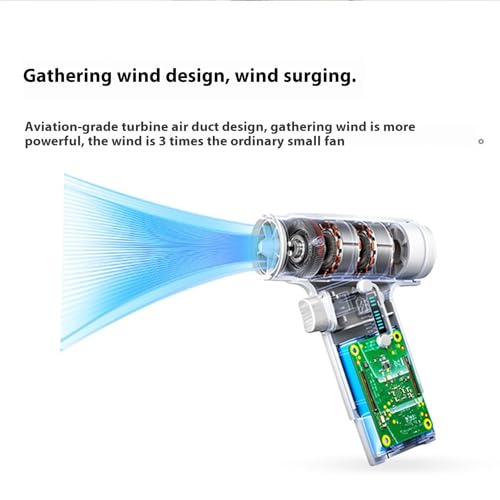 Ventilateur portable puissant contre la chaleur au bureau - 6