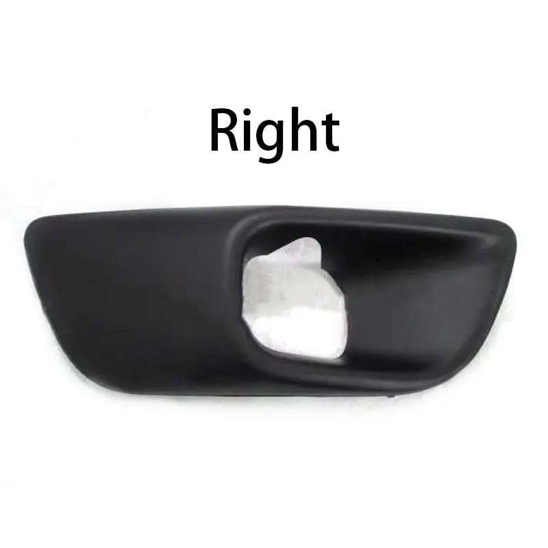 Couvercle Cadre Phare Antibrouillard Pare-Choc Avant Garniture Capuchon Lunette pour Citroën C4 pour Picasso Mk2 7 Places 9801674680 Grilles Antibrouillard Voiture (Color