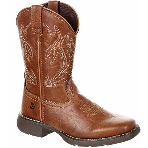 Durango Boots Unisex Childrens Lil Rodeo Brown Western Boot Brown 11 M