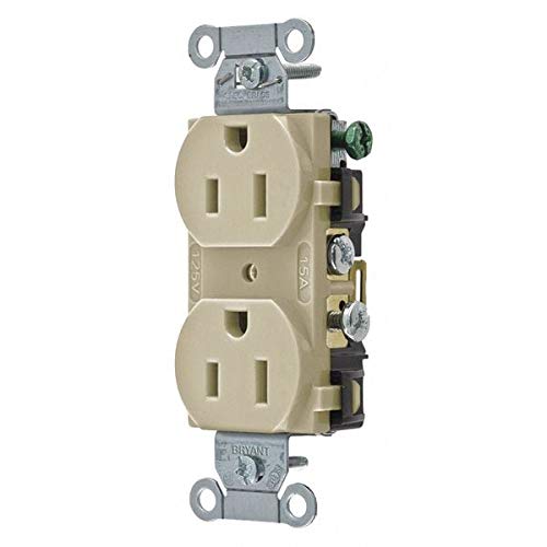 15A Duplex Receptacle 125VAC 5-15R IV