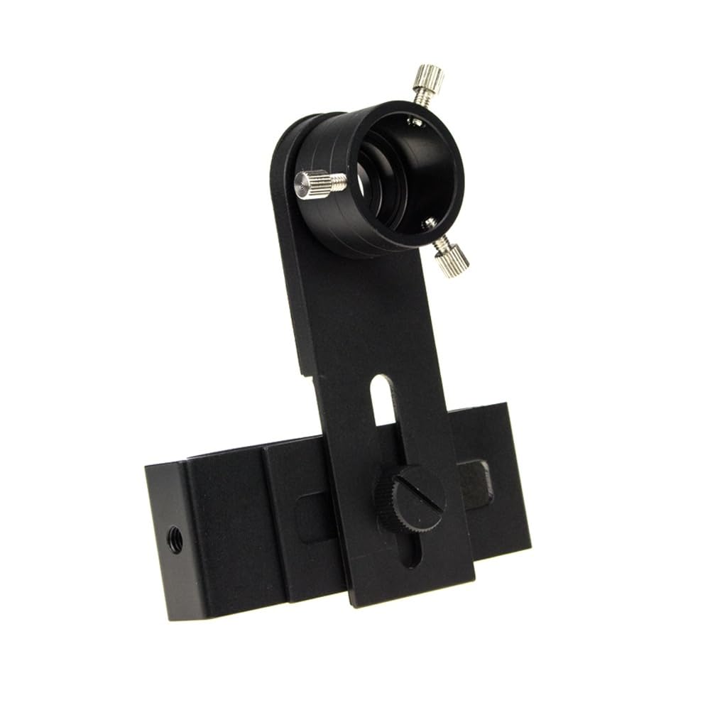 Adaptador de teléfono Inteligente Totalmente metálico for telescopio y microscopio Conector de Lente de cámara Universal for fotografía(24-36mm)