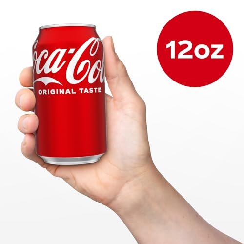 Image of Coca-Cola Fridge Pack Soda Soft Drink, 12 fl oz Cans, 12 Pack - Classic Cola Soda Cans
