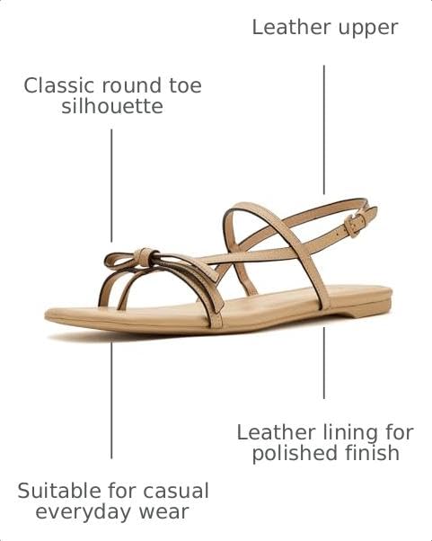 Image of kate spade new york Loop Smooth Leather Flat Sandal