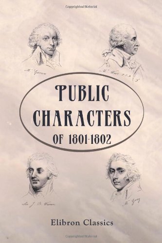 Public Characters of 1801-1802