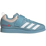  adidas Powerlift 5 Herren Gewichtheberschuhe, Preloved Blau/Weiß/Solarrot, 5