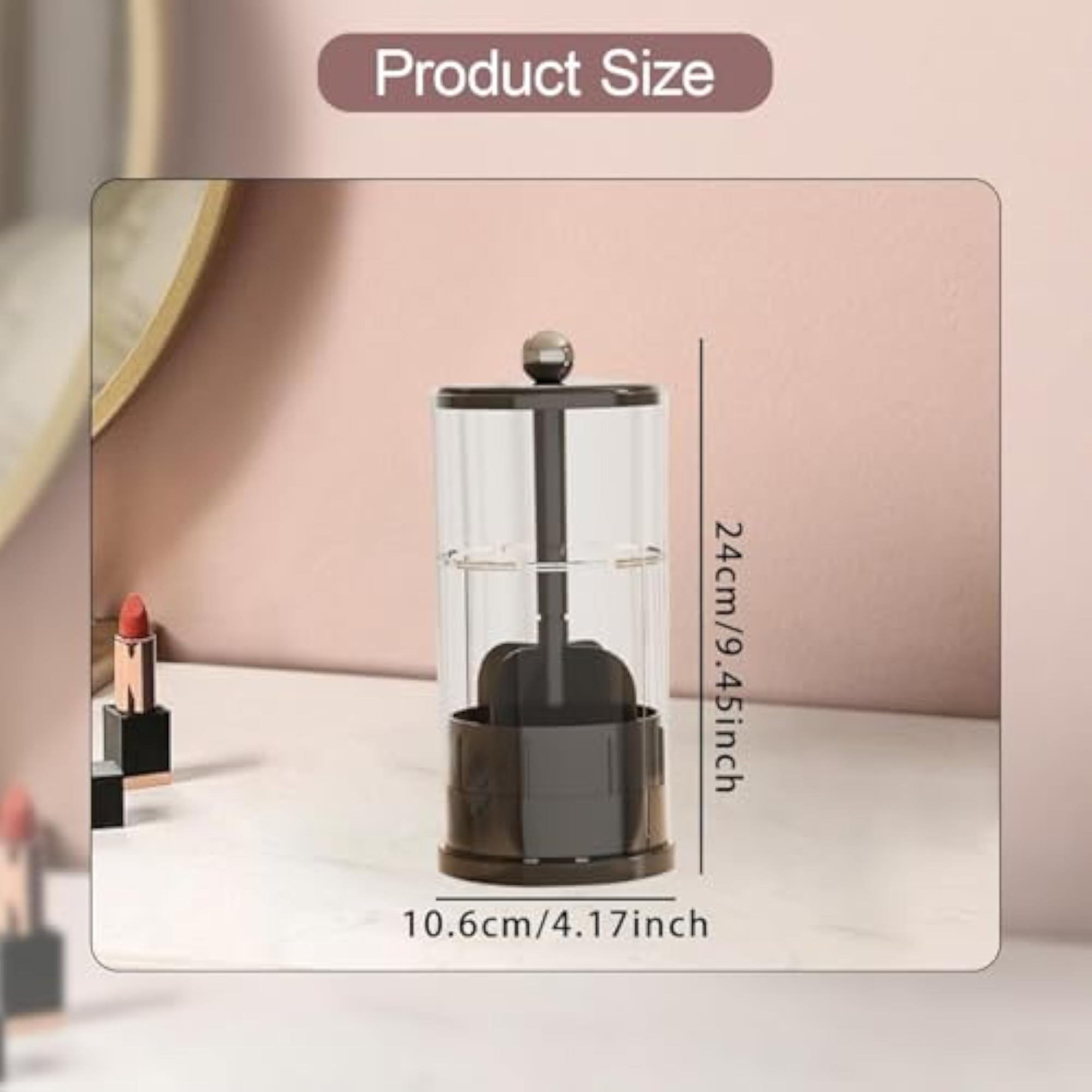 Makeup Brush Holder Eyeliner Display Case