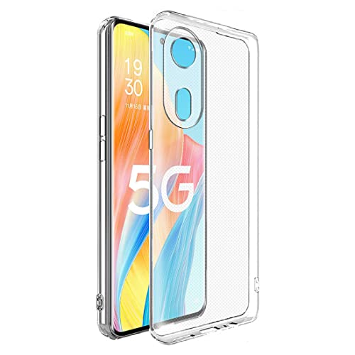 Image of Amazon Brand- Solimo Mobile Cover for Oppo A1 Pro 5G (Soft & Shockproof Back Case with inbuilt Cushioned Edges), Transparent