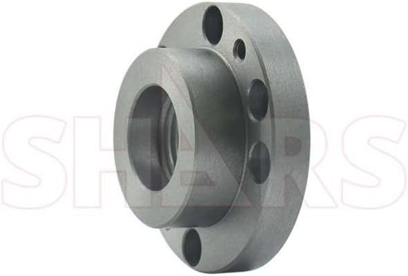 Shars 4" Fully Machined Threaded Back Plate 1-1/2-8 TPI For 3 or 4 Jaws Self Center Chucks 202-6108-6 P