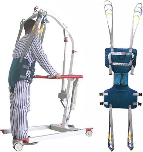 Eslinga De Elevación De Cuerpo Completo para Pacientes Que Ayuda para Caminar De Pie, Correa De Marcha Médica, Eslinga De Pierna Dividida, Diseño De Cintura Ajustable, Soporta Una, Large
