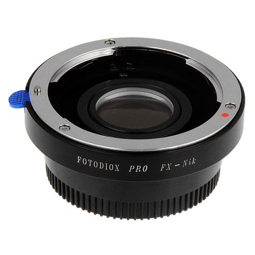 Image of Fotodiox Pro Lens Adapter - Fuji Fujica X-Mount 35mm (FX35) SLR Lens to Nikon F Mount SLR Camera Body