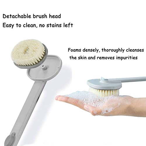 Long Handle Bath Massage Cleaning Brush,long