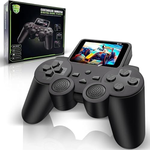 Image of Video Games for Kids, 500 in 1 Controller Gamepad, Retro Console, Gameboy Age 7, Digital Game Player, Handheld Pocket Gaming Device