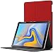 Produktbild Forefront Cases Smart Hülle kompatibel für Samsung Galaxy Tab A 10.5 - Magnetische Schutzülle Ständer Galaxy Tab A 10.5 Zoll Tablet-PC SM-T590/T595 - Auto Schlaf Wach Dünn Leicht - Rot