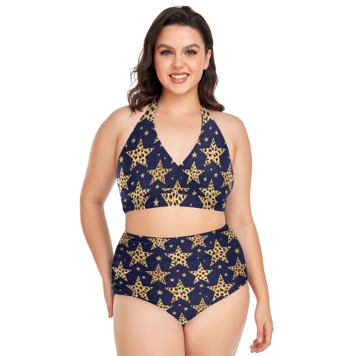 Maillot de bain grande taille résolvant le manque de maintien grâce au haut dos nu bleu marine