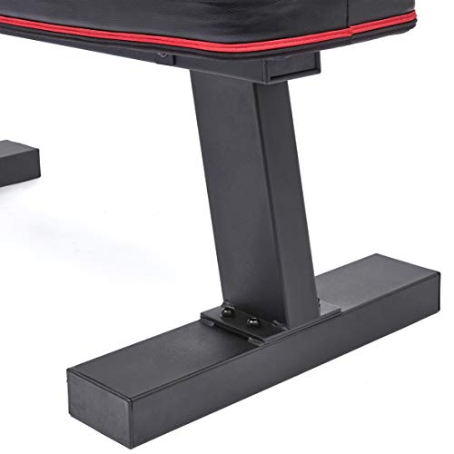 adidas Flat Training Bench, Black, One Size