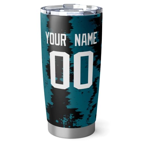 Image of ANTKING Jacksonville Tumbler 20oz Travel Mug Custom Number Name Gifts