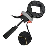 SUGOOE Band Clamps, Frame Quick Release Strap Clamps with 4 Corner Claws, Picture Frame Clamps for Woodworking