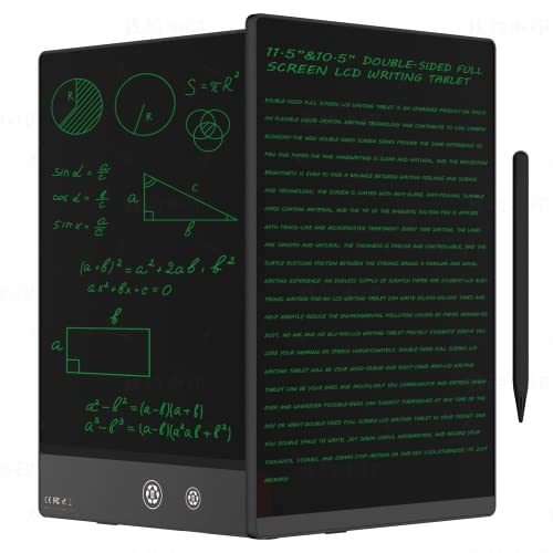 Ksequ LCD Writing Tablet for Adults- 10.5&Prime; LCD Writing Tablet,Double-Sided Full Screen,Digital...