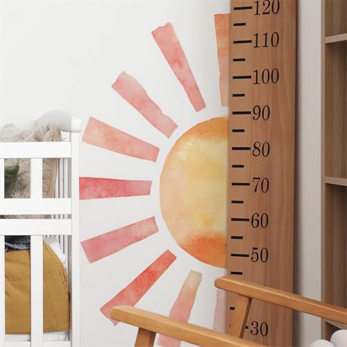 Sun Wall Stickers sacinora Yellow Sunshine vinilo removible 37.4x37.4 miniatura 2