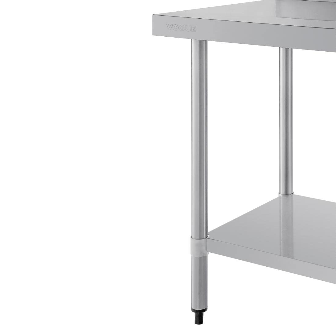 Vogue Table de préparation commerciale en acier inoxydable 900 x 900 x 600 mm