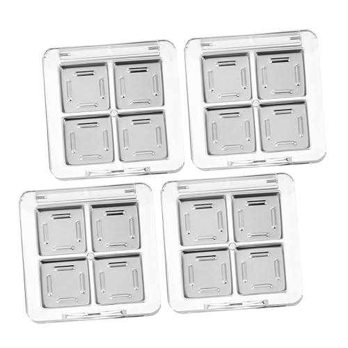 Healeved Empty Makeup Palette Tray Palette Case for Eye Shadow Tte Diy Mixing Tool