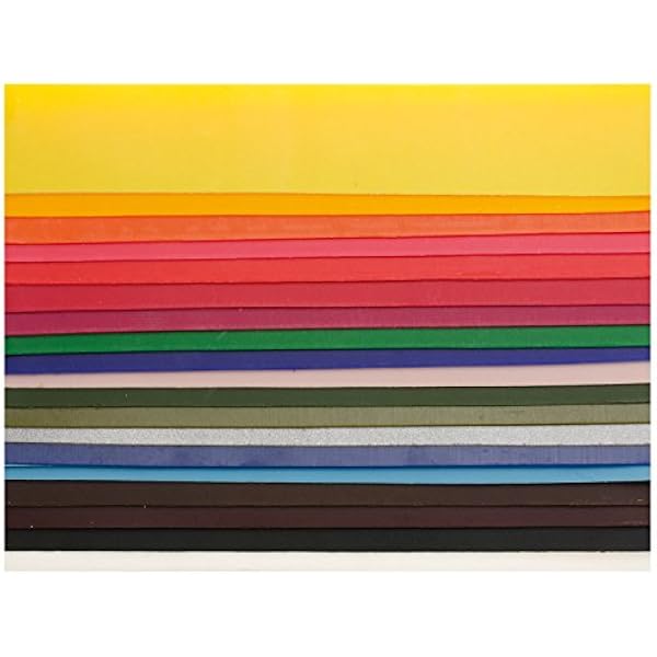Glorex 6 8616 003 Wosk Ozdobny 200 x 40 mm Wielokolorowy 20 Sztuk