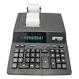 Monroe Systems for Business 6120X 12-Digit Business Medium Duty Calculator, Black
