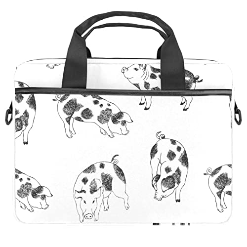 Sac à bandoulière pour ordinateur portable résistant aux rayures pochette 13.3 pouces