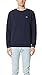 Lacoste Men's Long Sleeve Semi-Fancy Pique Crew Sweatshirt