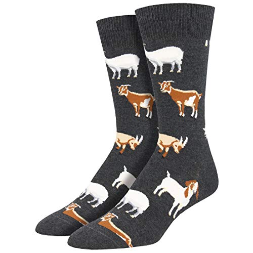 Socksmith Silly Billy Socks Charcoal Heather Size 10-13, 1 EA