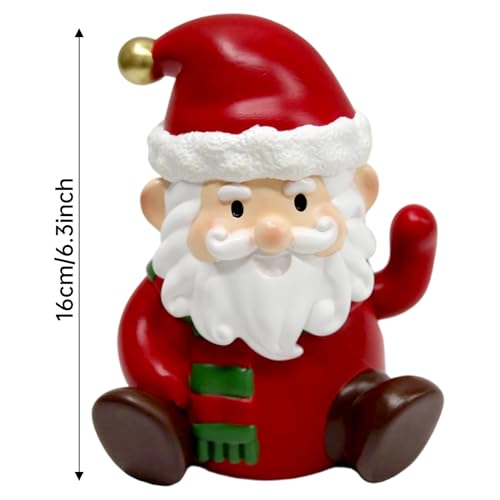 Figurines de Noël stables pour étagère et bureau encombré - 6