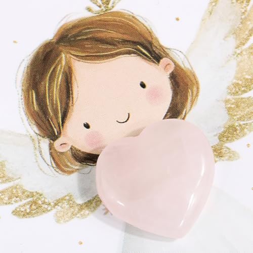 BOFUNX Glücksstein Mutmacher Geschenk, Mutstein + Glückskarte + Organzasäckchen, Du Schaffst Das Geschenk Glücksbringer für Kinder Erwachsene