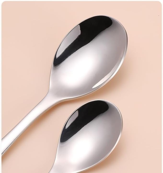 Silverware Flatware Set, 4/16/24/32/40/48 Pieces 304 Stainless Steel Tableware Cartoon Steak Knife And Fork Creative Cute Bear Knife, Fork And Spoon Tableware Set (Color : Silver, Size :