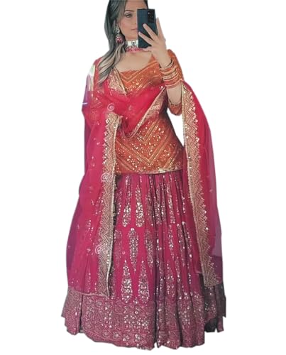 Image of SHAFNUFAB Womens Net Semi Stitched dhoti suit for women Ladies use dhoti suit for women wedding For Emboirdery dhoti suits for women with dupatta And dhotisuits wedding